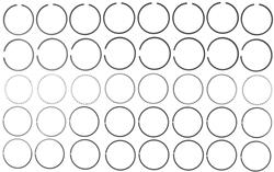 Mahle 41858CP Moly Ring Set (GMC Trk 364 6.0L 1999-2009 Vin HNU)