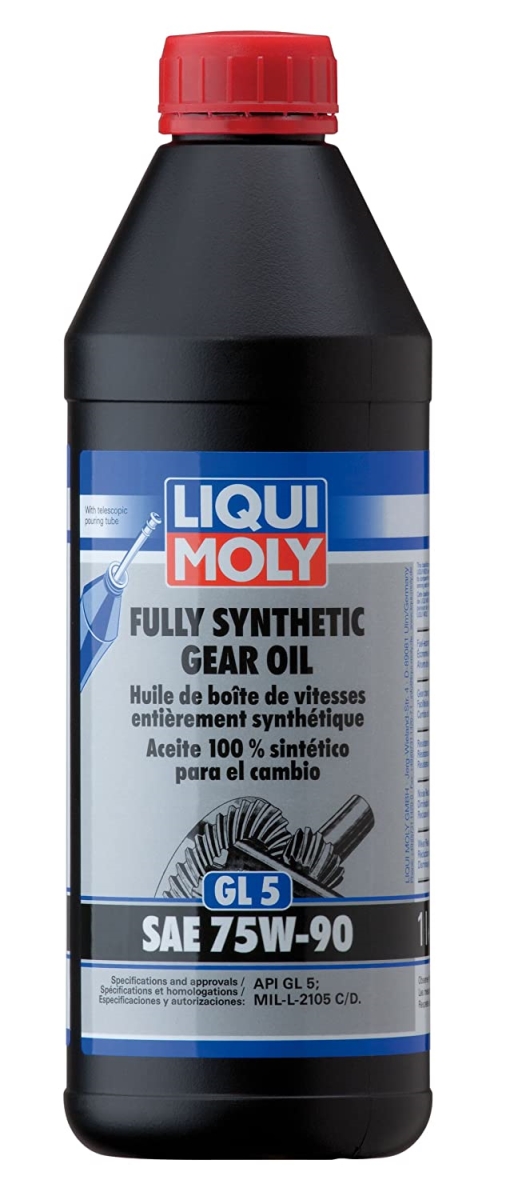 Picture of Liqui Moly 2048 1 Liter GL5 SAE 75W-90 Fully Synthetic Gear Oil