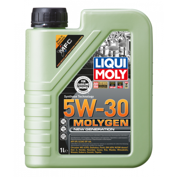 5 Litre 5W-30 Molygen New Generation Motor Oil