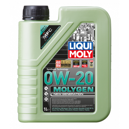 20436 1 Liter 0W-20 Molygen New Generation Oil
