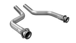 16027 3 in. Header Connection Pipes for 2016-2018 Chevrolet Camaro 6.2L V8