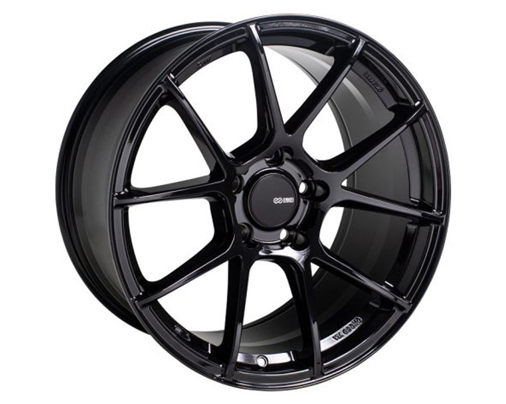 18 x 8.5 & 5x108 Bolt Pattern 40 mm Offset 72.6 mm Bore TS-V Gloss Black Wheel