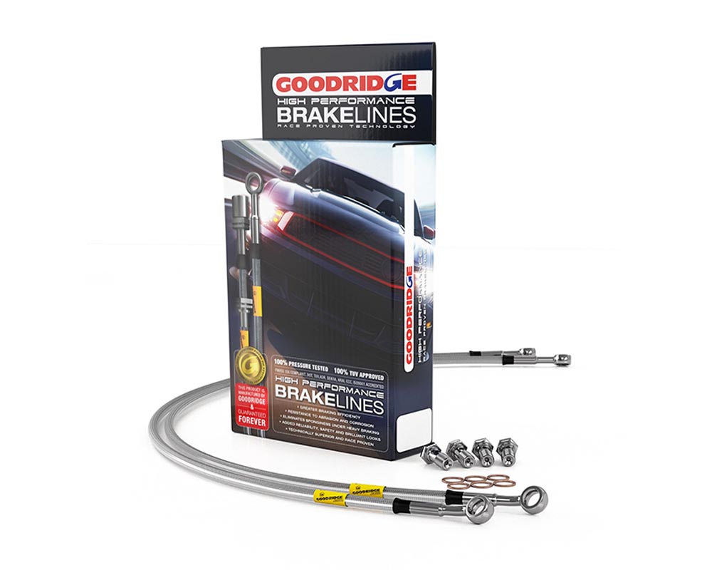 37025 Stainless Steel Brake Lines for 1975-1989 Porsche 911-930