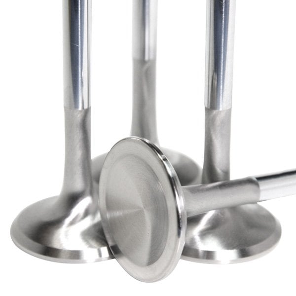 33 mm Head & 1 mm Chrome Polished Super Alloy Exhaust Valve for EJ series EJ205-EJ207-EJ257, Set of 8