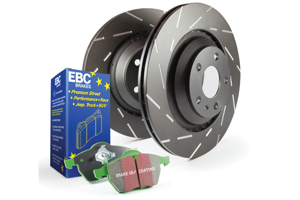 USR1845 USR Slotted Front Rotors for 2012Plus Audi A6 Quattro 3.0 Supercharged