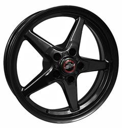 15 x 10, 5 x 4.75 BC 7.25 BS 92 Drag Star Bracket Racer Gloss Black Wheel