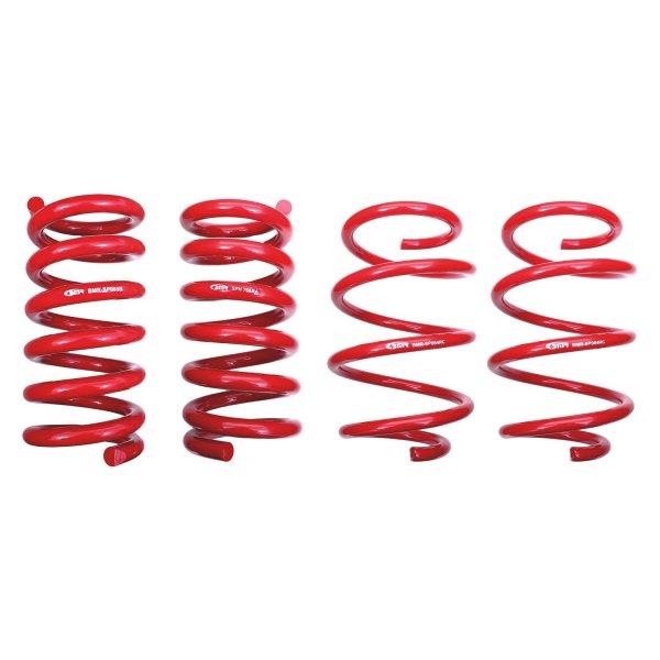 SPH765R 0.3 x 0.5 in. Front & Rear Lowering Coil Springs for 2015-2019 Ford Mustang