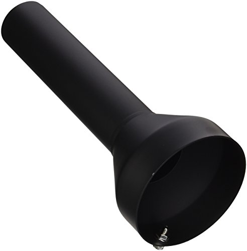 Black Exhaust Silencer - 115 mm Tip - Durable Design