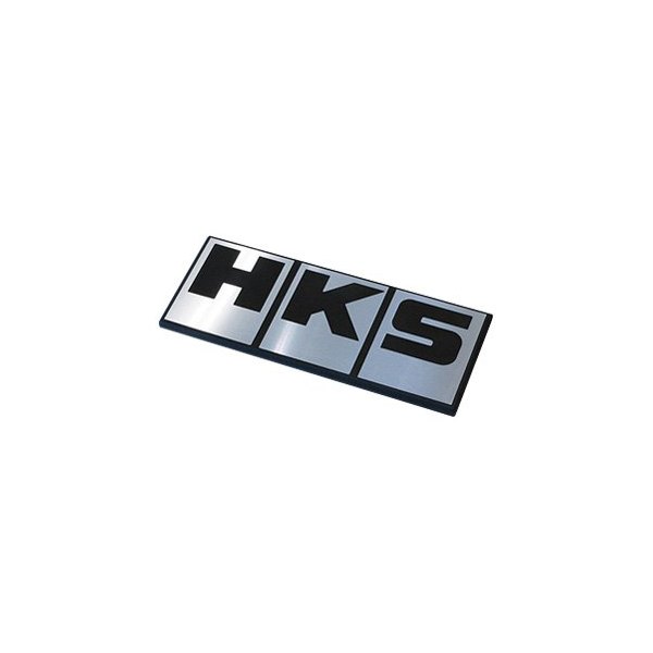 51003-AK125 89 x 36 mm Diamond Cut Aluminum Silver Emblem