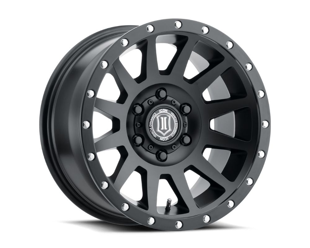 17 x 8.5 6x135 6 mm Offset 5 in. BS 87.1 mm Bore Satin Black Compression Wheel