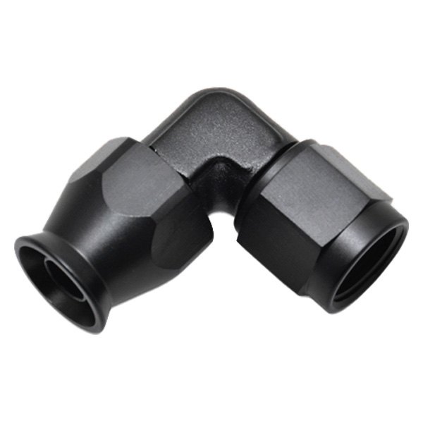 8AN Forged Aluminum Non Swivel Hose End for PTFE Lined Hose