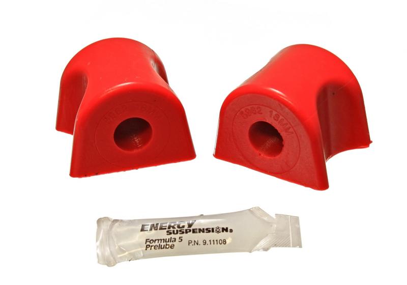 8.5138R 18 mm Red Front Sway Bar Bushing Kit for 2013 Scion FR-S & Subaru BRZ