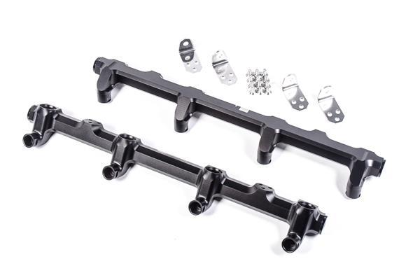 Fuel Surge Tank Install Kit - Black - Complete Installation Set - Durable Design