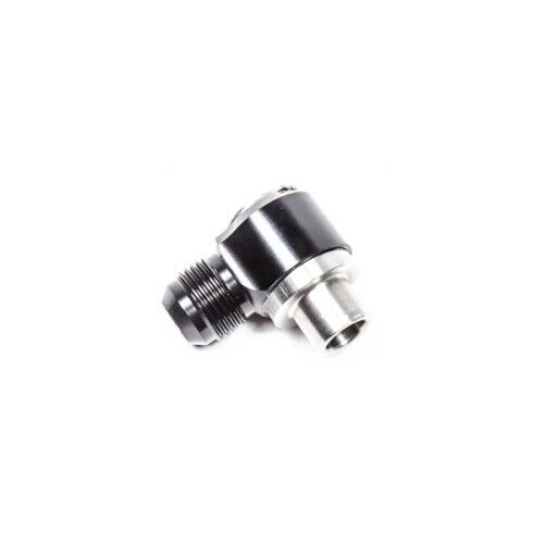 Male Swivel Banjo Press Fitting - Black - 17.5 mm x 10AN - Durable Design