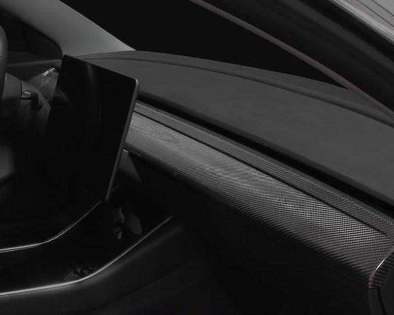 GT Dry Carbon Center Front Panel for Tesla Model 3
