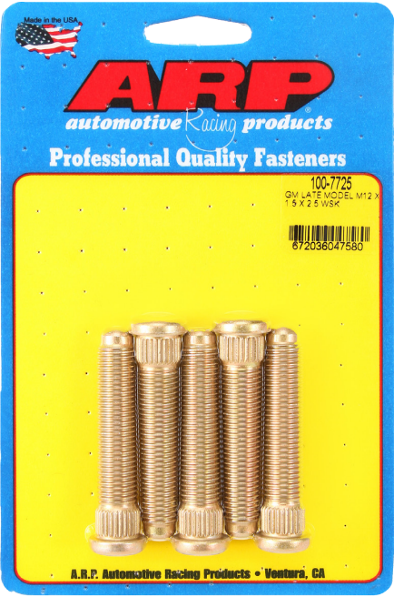 Late Model GM M 12 x 1.50 x 2.50 in. Wheel Stud Kit