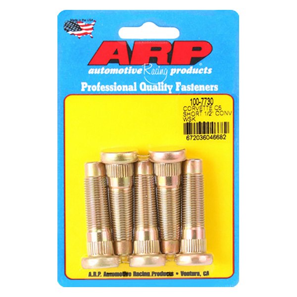 100-7730 Short 0.5 in. Conversion Wheel Stud Kit for Chevrolet Corvette C5