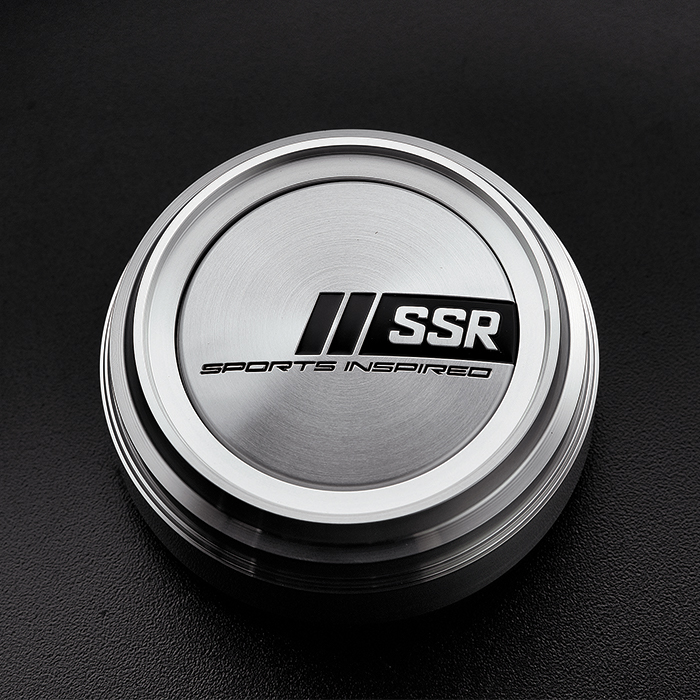 PARTS227SI Racing Center Cap Aluminum B-Type Large & High Single Cap