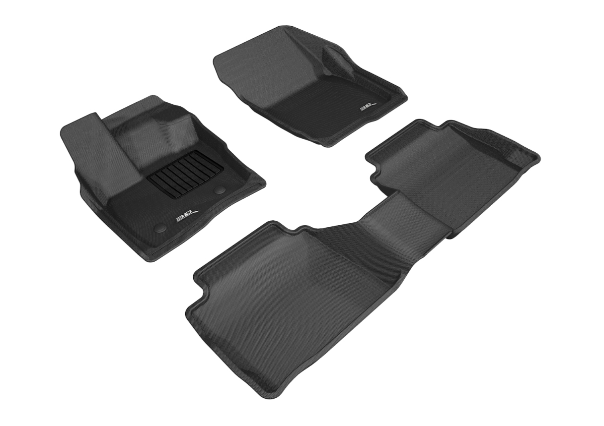 Kagu Black R1 & R2 Floor Mat for Lincoln MKZ 2017-2020