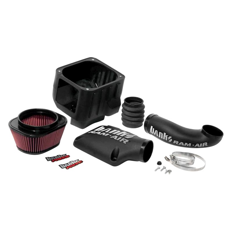 Picture of Banks Power 42142-D Ram-Air Intake System - Dry Filter for 06-07 Chevy 6.6L LLY & LBZ