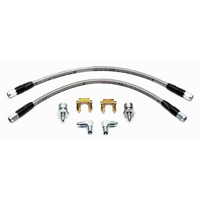 220-7699 Forged Dynalite Front Caliper Flexline Kit for 55-57 Chevy