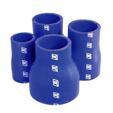 TS-HR200225-BE 2.00-2.25 in. Silicone Reducer Straight Hose - Blue