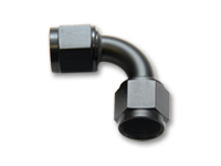 16 AN Female 90 deg Union Adapter - Anodized Black