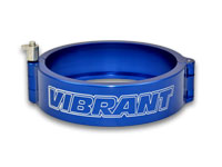 12535B 2.5 in. HD Quick Release Clamp with Pin - Anodized Blue