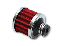 0.62 in. Inlet Crankcase Breather Filter with Chrome Cap