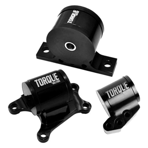 TS-EV-126 Billet Aluminum Engine Mount Kit - Mitsubishi Evolution VII-IX 2001-2006 - 3 Piece