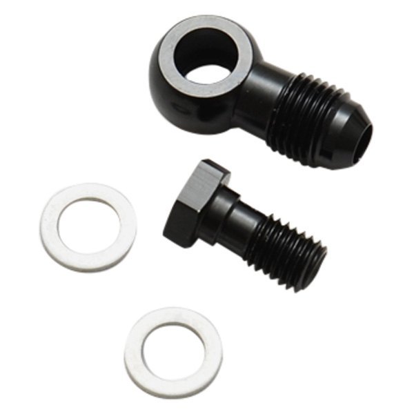 10 mm x 1 Metric to 4AN Male Banjo Fitting Aluminum Plus 2 Washers