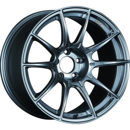 XA18950 Plus 4005CDK GTX01 18 x 9.5 & 5 x 100 to 40 mm Offset Dark Silver Wheel for FRS-BRZ