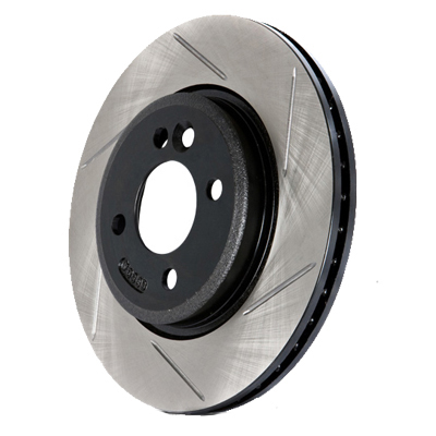 126.40048SL Power Slot Sport Stop Slotted Front Left Rotor for 00-06 Honda S2000