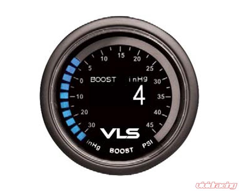 1TR1AA001R 52 mm x 30 in. VLS HG-45PSI Digital OLED Boost Gauge