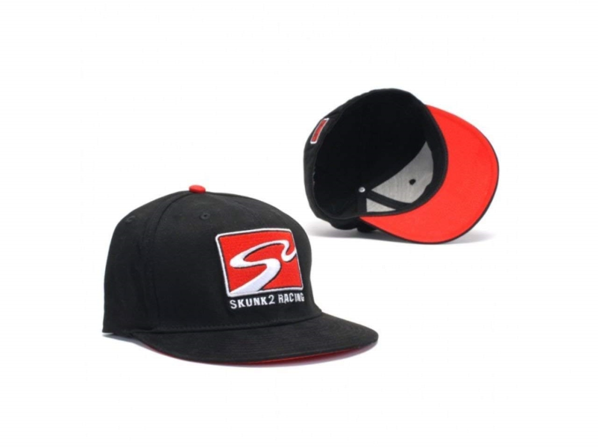 731-99-1502 Team Baseball Cap Racetrack Logo, Black - Large & Extra Large