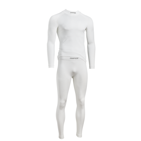 Picture of Simpson SIM-20194YW Pro Fit Base Layer Pant&#44; White - 3XL