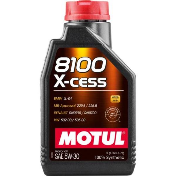 Picture of Motul MOT-108944 1L 8100 X-CESS 5W-30 Synthetic Motor Oil
