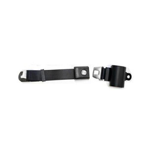 Picture of Scott Drake Classic SDC-3-SB-BK-65-PBSB Seat Belt for 1965-1967 Ford Mustang