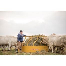 Picture of Tarter TBF Super Round Bale Feeder, Yellow - 3 Piece