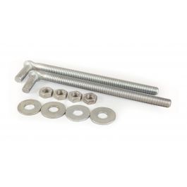 0.75 x 12 in. Galvanized Threaded Pin