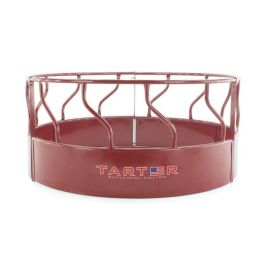 Picture of Tarter HDBHF Heavy-Duty Bull Hay Feeder, Red - 3 Piece