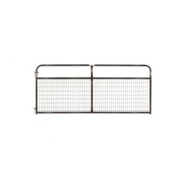 2 x 4 in. Wire-Filled Gate 10 ft., Black