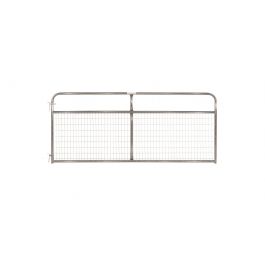 WFGGR10 2 x 4 in. Wire-Filled Gate 10 ft., Gray