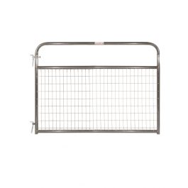 WFGGR6 2 x 4 in. Wire-Filled Gate - 6 ft., Gray