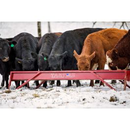 Picture of Tarter MGF 10 ft. Metal Grain Feeder, Red