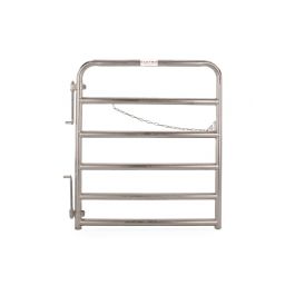 2GVG4 2 in. 6-Bar Extra Heavy-Duty Bull Gate - 4 ft. Galvanized