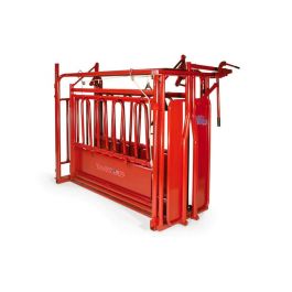 Cattlemaster Series 3 Chute WithManual Catch Headgate44 Red