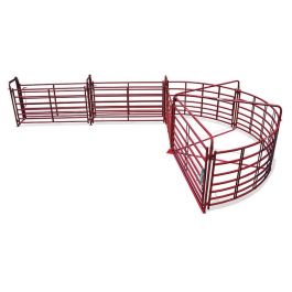 OSS 180 x 20 ft. Sweep System with Alley Open-Sided, Red