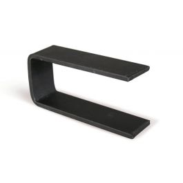 2-Way Horse Stall Bracket Black - Pair
