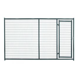 Picture of Tarter DKFHDG 6 x 10 ft. Heavy-Duty Dog Kennel - Front, Gray